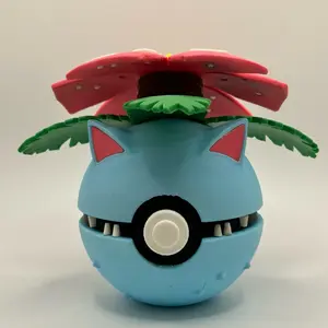 Decorative Venusaur Poké Ball - Perfect for Fans of Pokémon Room Ornaments