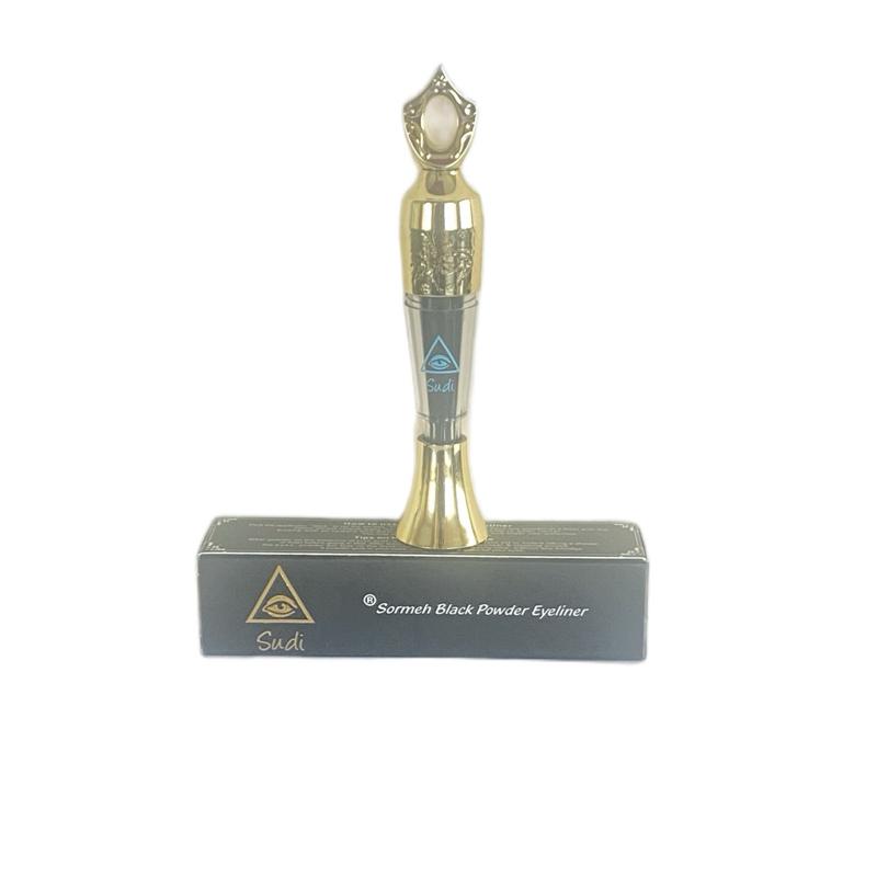 Sormeh Powder Eyeliner: The Ancient Lead-Free, Hypoallergenic, Long Lasting, Jet Black, UV Protection, Waterline Eyeliner. USA Made    Brand: Sudi