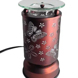 Butterfly Electric Touch Aroma Wax Warmer Oil Burner Tart Warmer Decor Gift Aromatherapy Scent Diffuser for Home Fragrance