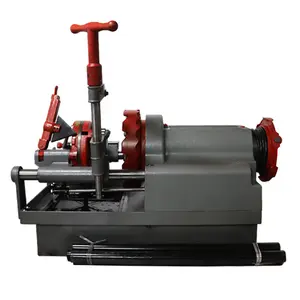 Yokoma 110V Electric Pipe Threading Machine 1/2"-3", Industrial Pipe Thread Cutter Equipment