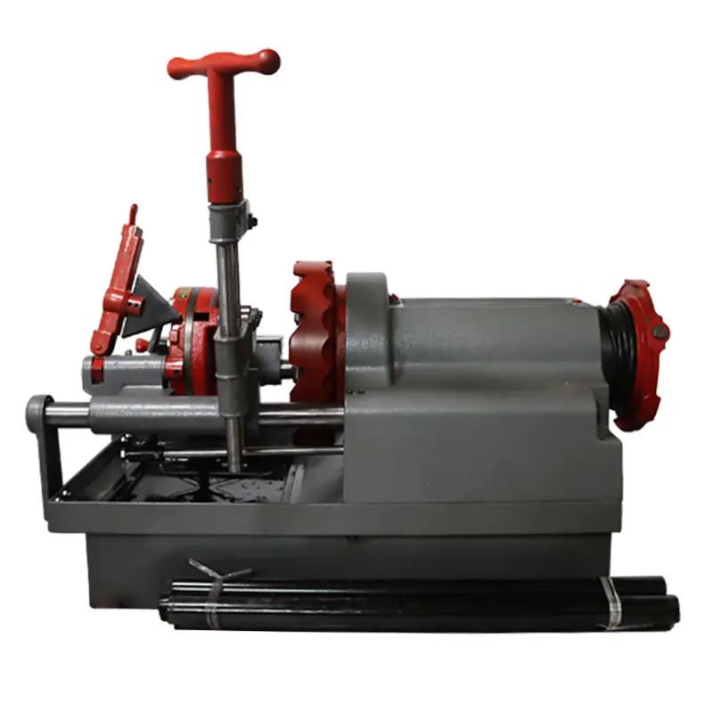 Yokoma 110V Electric Pipe Threading Machine 1/2"-3", Industrial Pipe Thread Cutter Equipment