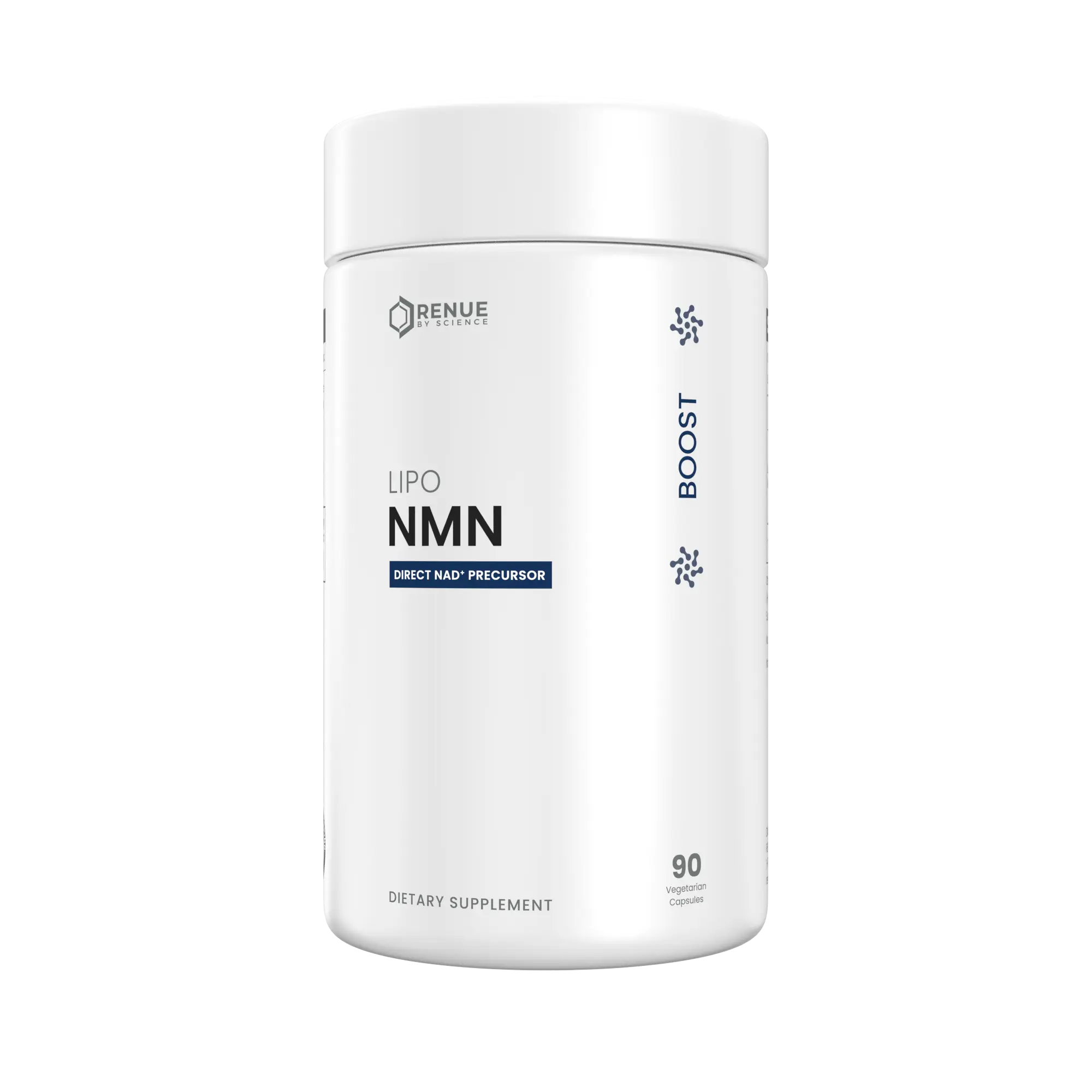 Liposomal NMN Capsules - NAD+ Precursor Designed for Maximum Absorption & Sustained Cellular Energy | Liposome Protected Delivery for Healthy Aging & Longevity Support | 500mg Per Serving, 90 Ct. | Third-Party Tested, Allergen-Free