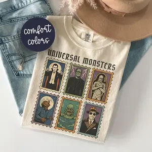 universal monsters shirt for epic universe trip tee, universal monsters tshirt, t-shirt for universal orlando, classic monsters tshirts