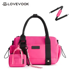 【NEW IN】LOVEVOOK Small Gym Bag for Women with Yoga mat Holder, Mini Duffle Bag for Travel with Wet Pocket, Overnight Personal Item Bags, Lightweight Carry on Weekender Duffel for Workout, Dance, Ballet, DealsForYouDays
