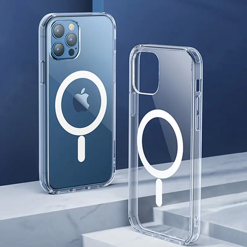 Magsafe Magnetic Wireless Charging Case For iPhone11 12 13 14 15 Plus 16Pro MAX X XS MAX Shockproof Cover Cases Protection Protective iphone 13 cases ip16 Cellphone Casing Clear