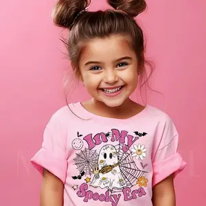 In My Spooky Era Shirt, Girls Halloween T-Shirt, Ghost Halloween Shirt, Toddler Ghost Shirt, Girls Ghost Tee, Cute Ghostie, Halloween Era