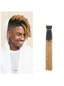 Natural Look & Feel, 10 Strand Bundle for Volume & Length, Salon-Quality Braids, Compatible with Pins, Dreadlock Style, Handcrafted Hairpiece