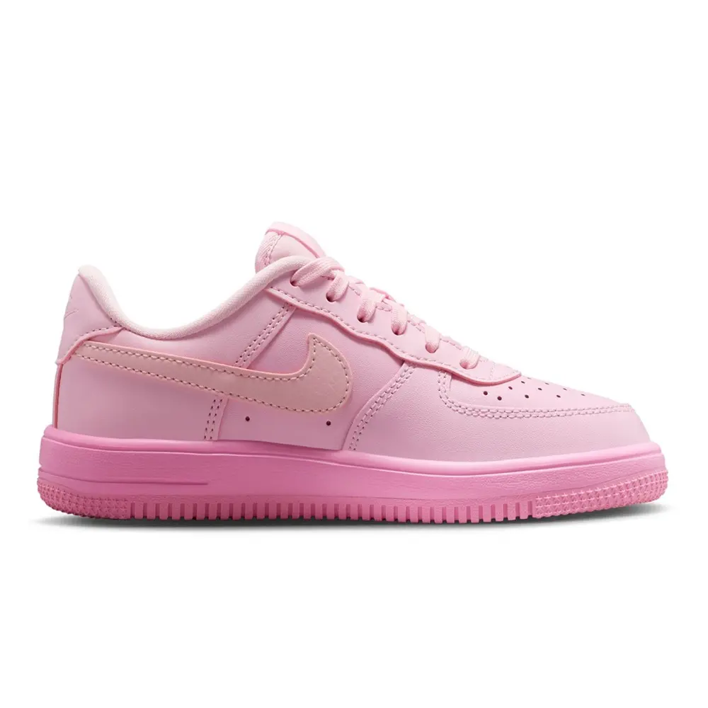 Little Kid's Nike Force 1 Low Lace Pink Foam/Pink Rise (IF1673 601)