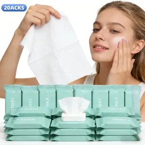 Compressed Towels Tablets (11.8" x9.4") 20 Bulk Set Disposable Compressed Washcloths for Travel & Camping, Soft Compressed Face Towels for Daily Use & Camping Essentials, Absorbent Thickened Towels