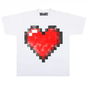 8BIT HEARTS TEE