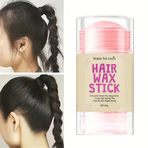 Cross-border hair wax stick, broken hair finishing natural shape, comfortable, silky, convenient and stylish broken hair finishing stick, Frizz Control
