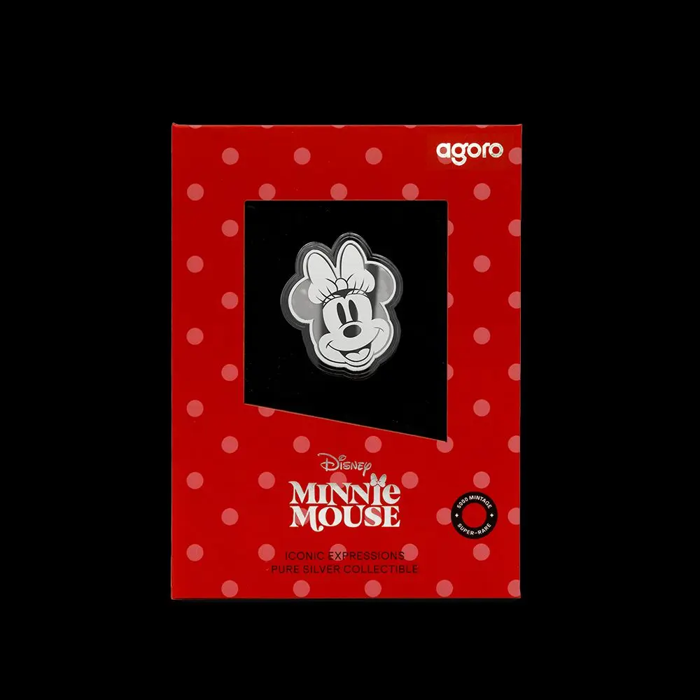 Agoro- 1/2oz silver Iconic expressions Minnie mouse