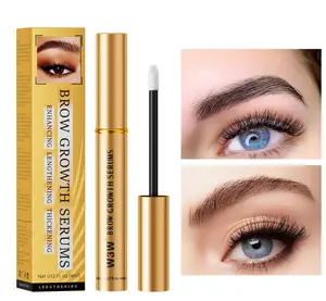 4ml Eyebrow Growth Serum for Natural Brow Looks Brow Serum for Thicker Longer Fuller Eyebrow No-Irritating