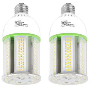 E26 LED Bulb, 20W LED Corn Light Bulb, 200W Equivalent, 2800 Lumens, 5000K Daylight White, CFL HID Replacement for Indoor Outdoor Garage Shop Post Top Porch Yard Barn