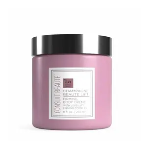 Champagne Beaute Lift Body Crème - with Pink Pepperslim for Crepey Skin Moisturizer Tightens, Tones & Hydrates Dry Skin on Arms & Legs