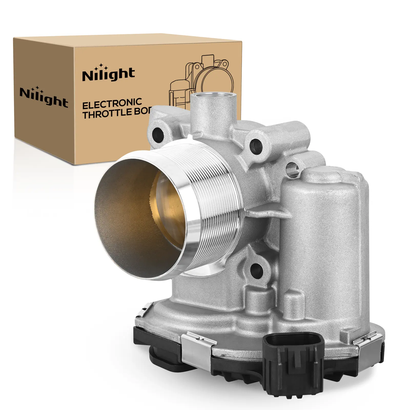 Nilight Electronic Throttle Body 55565489 fits for Buick Chevrolet  s, Buick Encore 2013-2019, Throttle for Chevy Cruze 2011 2012-2016, Sonic 2012-2018, Trax 2013 2014 2015 2016 2017 2018 2019