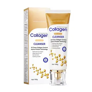 Rice Water Brightening Facial Cleanser Foam Mousse with Silicone Brush Head, Deep Pore Cleaning & Gentle Exfoliating Face Wash for Glass Skin