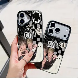 Adventure Sam and Colby Phone Case Cover, Compatible with iPhone Models 17-11, Mini Pro Max, Anti-Fall Design, Matte Finish, Durable Protection