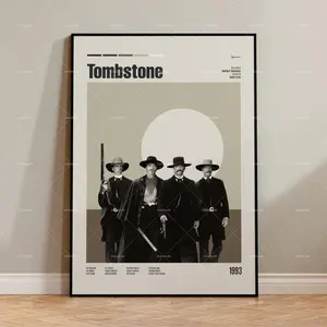 Tombstone movie Art Print, fan movie,  Poster No Frame