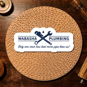 Wabasha Plumbing Sticker, Grumpy Old Men Sticker