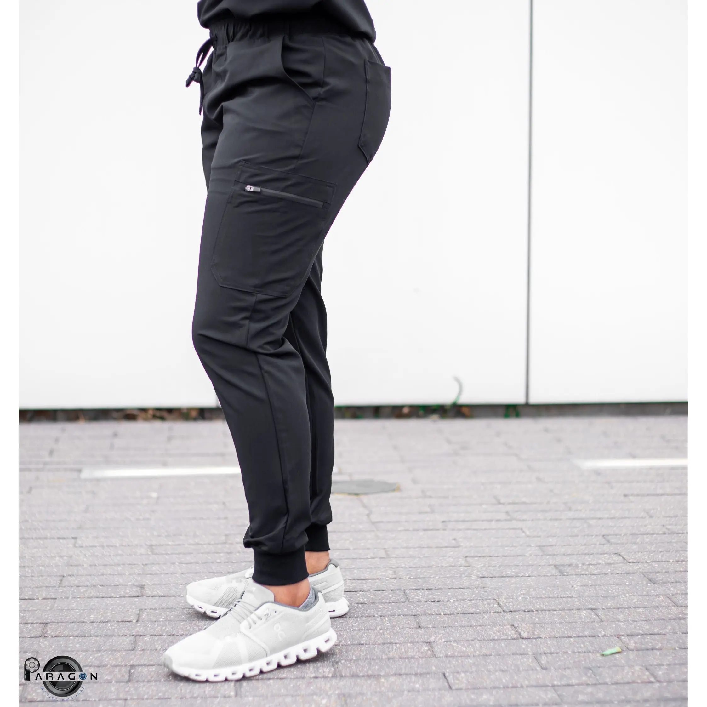 BRIMAVY Brielle Women’s Scrub Jogger Pants – 7-Pocket Stretch Workwear