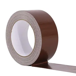 Duct Tape Dark Brown 2 Inches X 30 Yards No Residue Waterproof Tear by Hand Strong Adhesive Brown Duct Tape Repairs Industrial