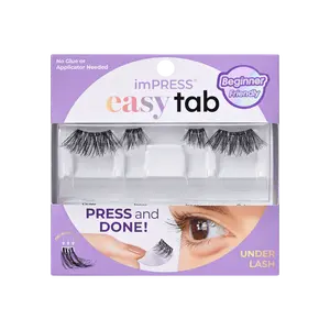 imPRESS Falsies easy tab Self Adhesive Eyelashes– Demi Wispy