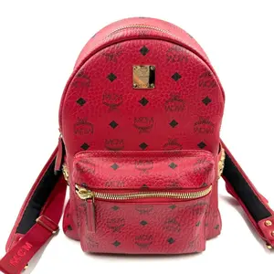 Pre-owned MCM As Shown Backpacks HZ 1734 Visetos Stark Backpack 26.03.01