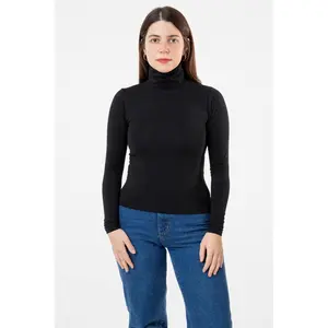 8306 - Cotton Spandex Turtleneck