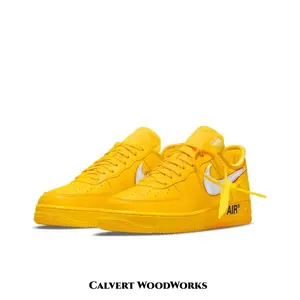 Men Women Full-Grain Leather Deconstructed Low Top Sneakers Bright Solid Yellow White Contrast Patch Logo Letter Print Zip Tie Ornament Flat Non-Slip Street Casual Shoes With Full Original Box