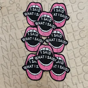 I Said What I Said Hat Patch (3 Patches)