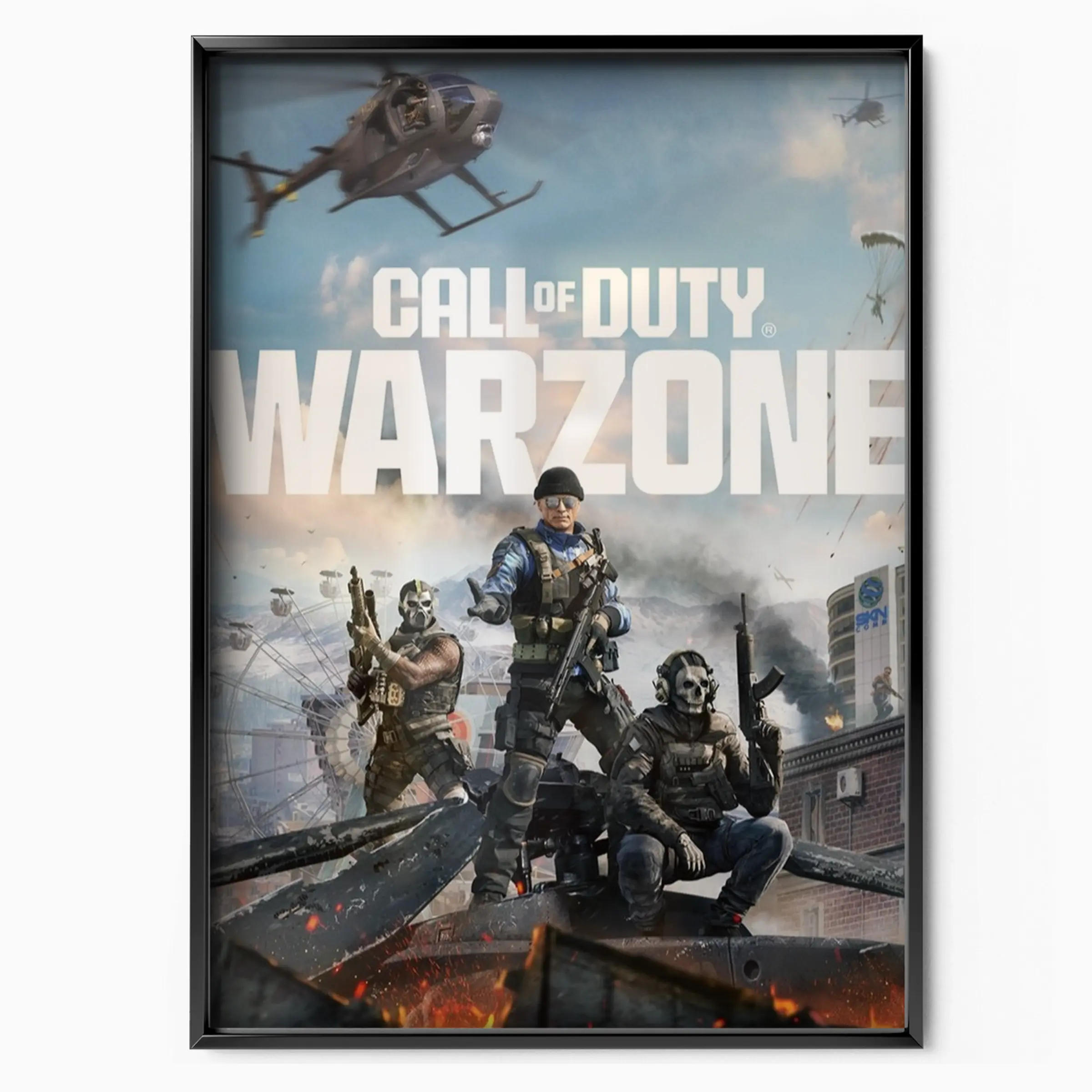 Call   Of   Duty   Warzone   (2022) Video  Game Poster Print