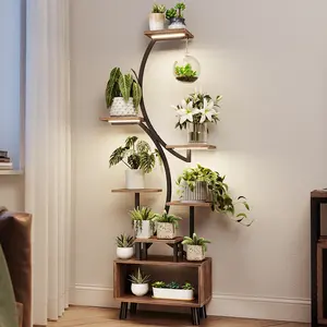 Viral-Worthy Plant Display! 63" Smart Grow Light Stand w/ 3 Adjustable Heads - Transform Dark Corners into Thriving Jungles!