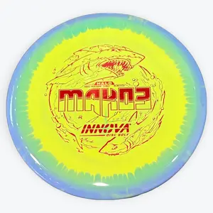 Innova Mako Halo Star Champion Plastic Disc Golf Frisbee - Straight Flyer with Minimal Fade & Faster Performance - Perfect for One-Disc Rounds