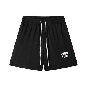 Mesh Drawstring Shorts
