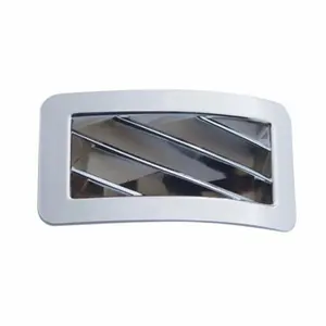 United Pacific - Chrome Plastic Passenger A/C Vent for Peterbilt 2001 to 2005