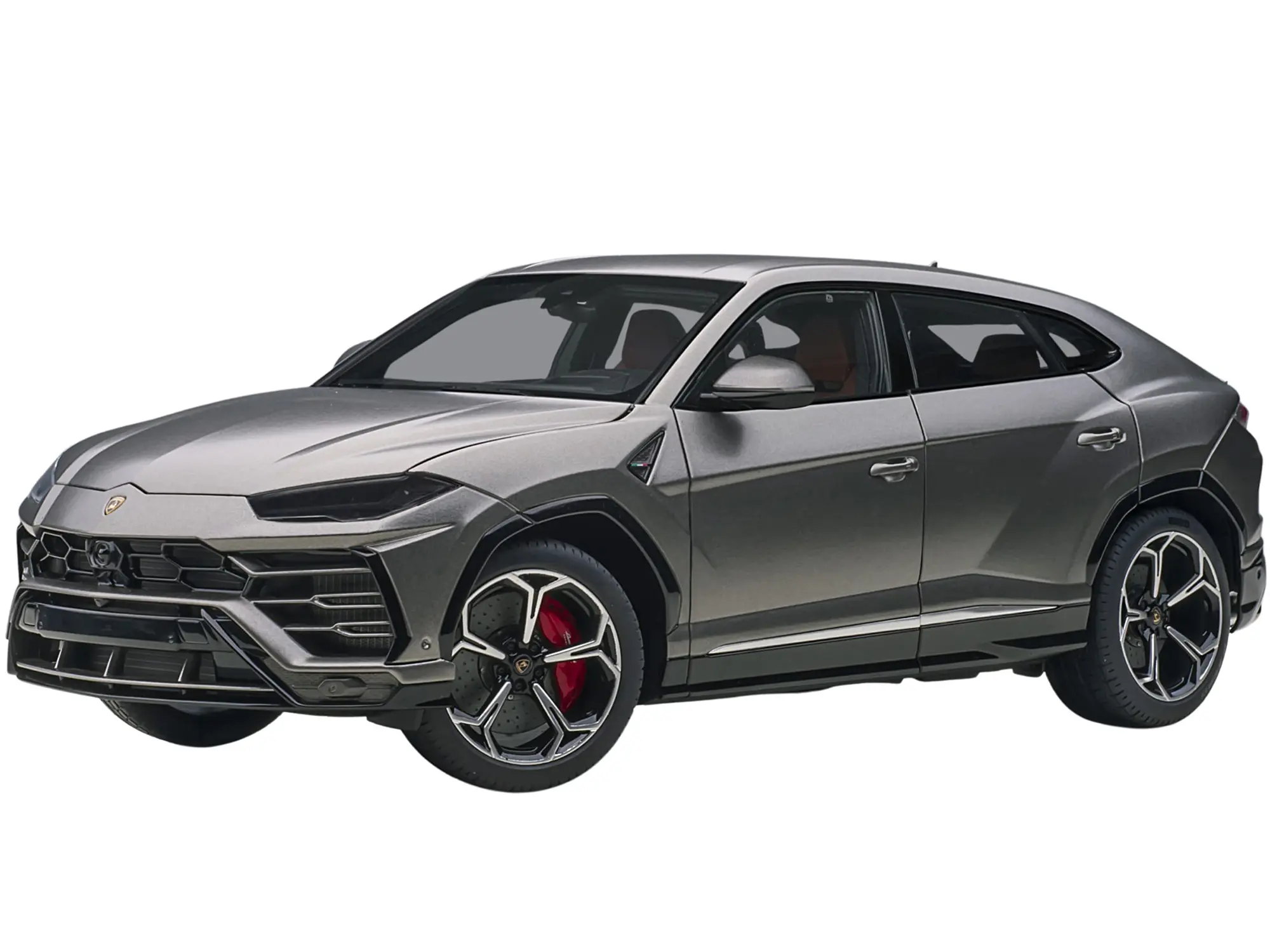 Lamborghini Urus Grigio Lynx Gray Metallic 1/18 Model Car by Autoart