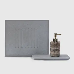 Dish Drying Stone & Stone Sink Caddy