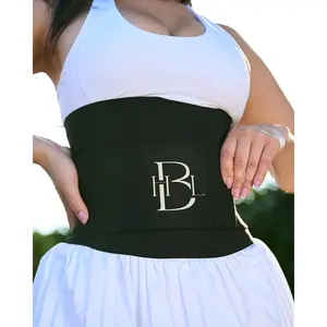 Happy Body Lab 4-in-1 Waist Trainer Wrap Tummy Control & Waist Shaper for Women Breathable Polyester & Latex Shapewear One Size Fits Most S-XL