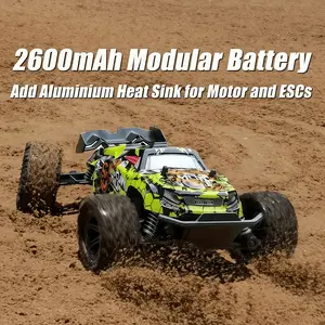 High-Speed Remote Control Off-Road Car 30 KM/H Cool Toy 2.4 GHz Shockproof Drop-Resistant LED Lights Boys' Toy Ages 8-12 Best Christmas Gift