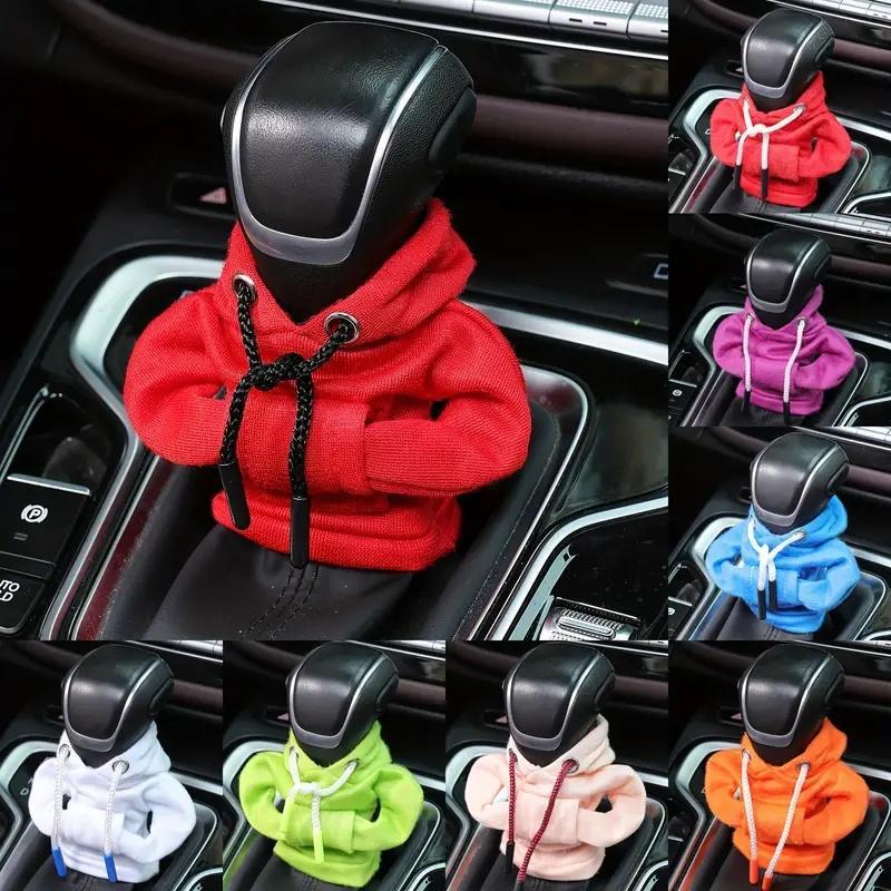 Universal Hoodie Design Car Gear Shift Cover, Automatic Shift Knob Protector, Car Interior Decor Accessories for Everyone
