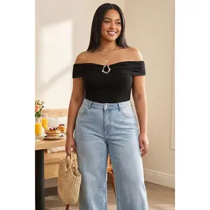 Plus size Off Shoulder Top