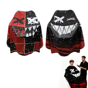 Professional Barber Cape, Waterproof & Breathable Hair Cutting Cape, Adjustable Snap Closure, Ideal for Salons, Home Use, Fits All, Haircare