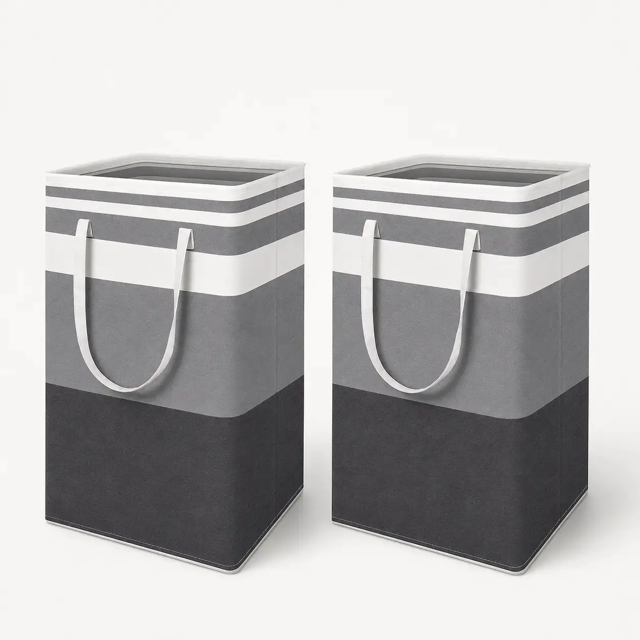 75L Freestanding Waterproof Collapsible Laundry Sorter, Foldable Laundry Hamper with Easy-Carry Handle, Durable Home Storage Solution for Laundry Room Organization Needs, Clothes Baskets, Household Items
