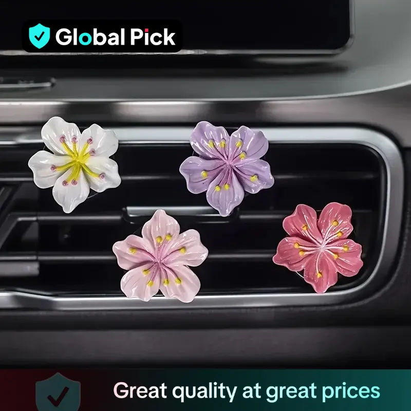 Car Air Freshener Clip, Car Air Outlet Decoration, Car Air Freshener Clip without Fragrance Tablet, Universal Car Interior Decoration Accessories