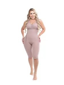 Compression Shapewear Ref 09395 Post Operative High Compression with Side Zipper & Built in Bra for Structured Support