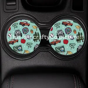 Hoa season , accessories,  interior car coaster