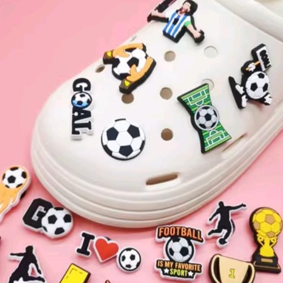 Sports Shoe Charms for Clog Sandals Bracelets Decoration - Soft, Comfortable, Suitable for Various Sports and Bedroom Uses - Bridal, Footwear