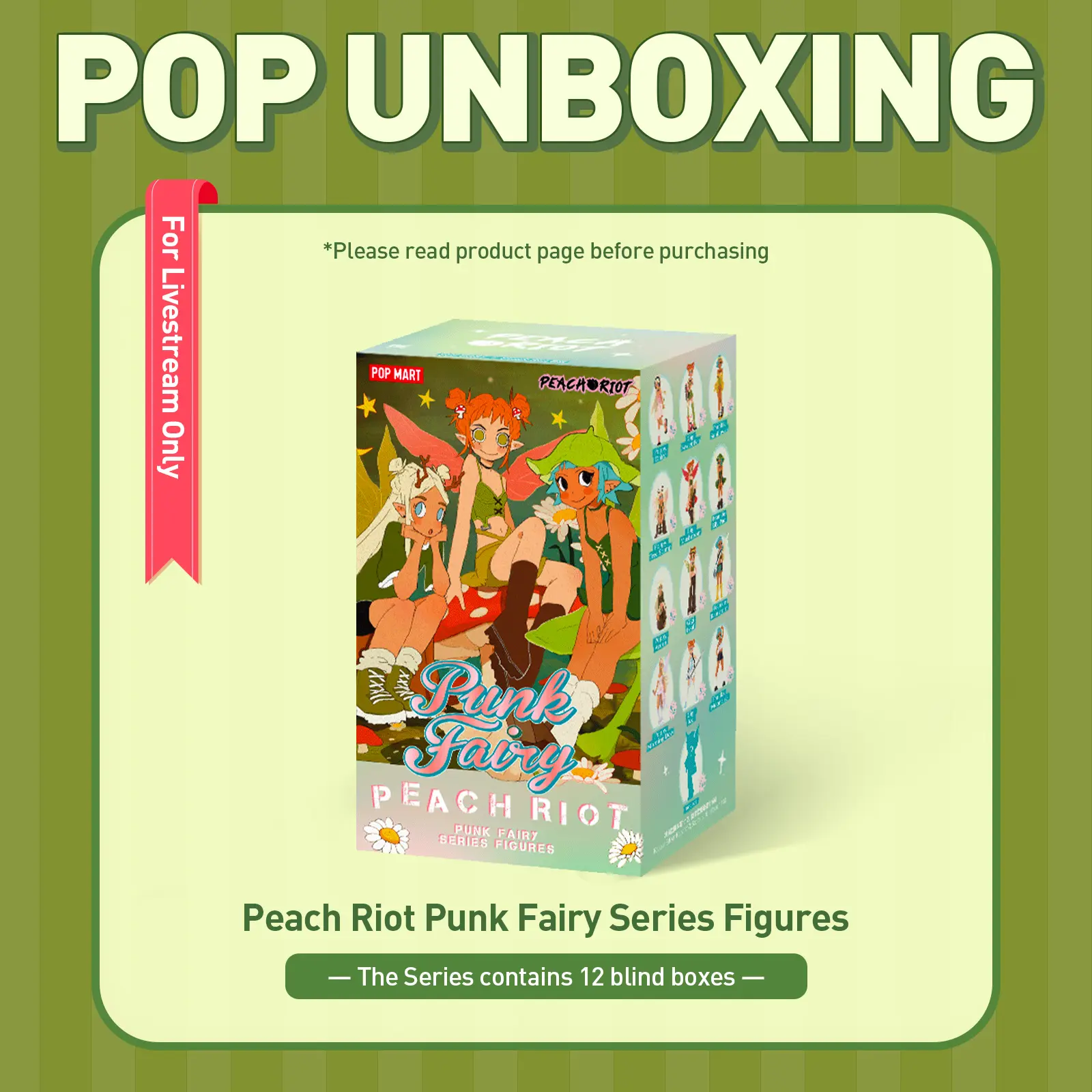 unboxing - Peach Riot Punk Fairy Series Figures