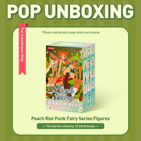 unboxing - Peach Riot Punk Fairy Series Figures